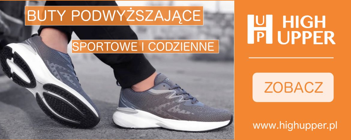 Buty podwyższające dla mężczyzn