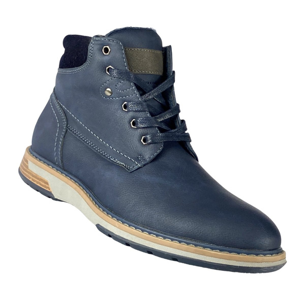 Męskie buty podwyższające LOGAN + 7 CM