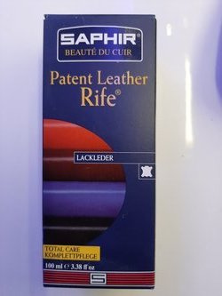 SAPHIR BDC Vernis Rife 100 ml czarny - płyn do skór lakierowanych